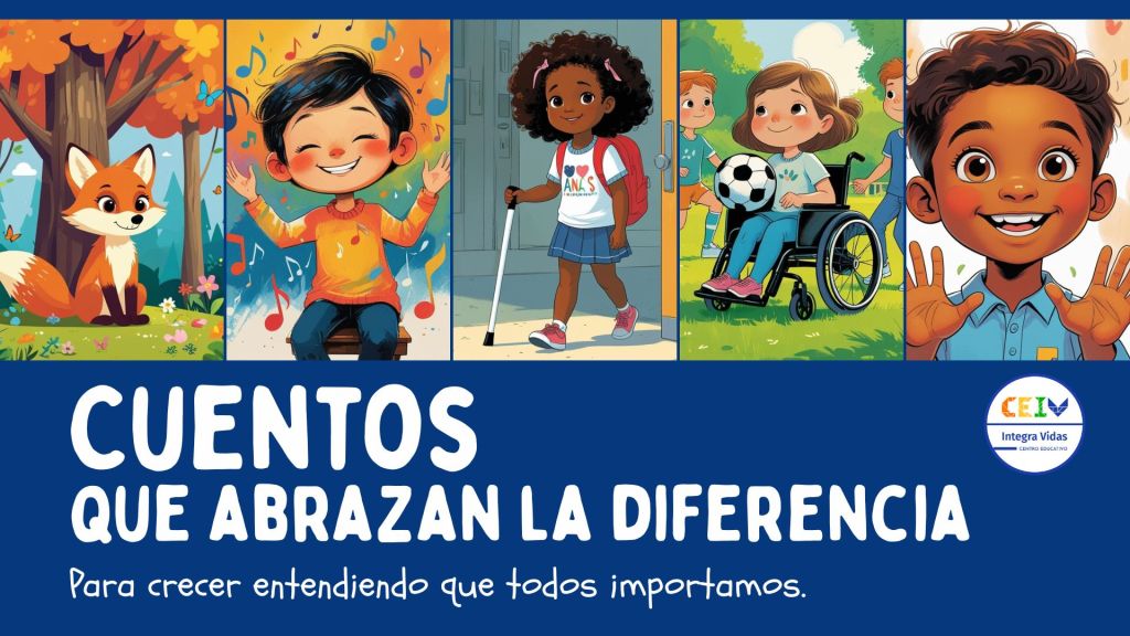 Portada del ebook Cuentos que Abrazan la diferencia.