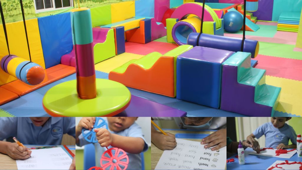 gimnasio de integración sensorial y actividades escolares inclusivas en Panamá