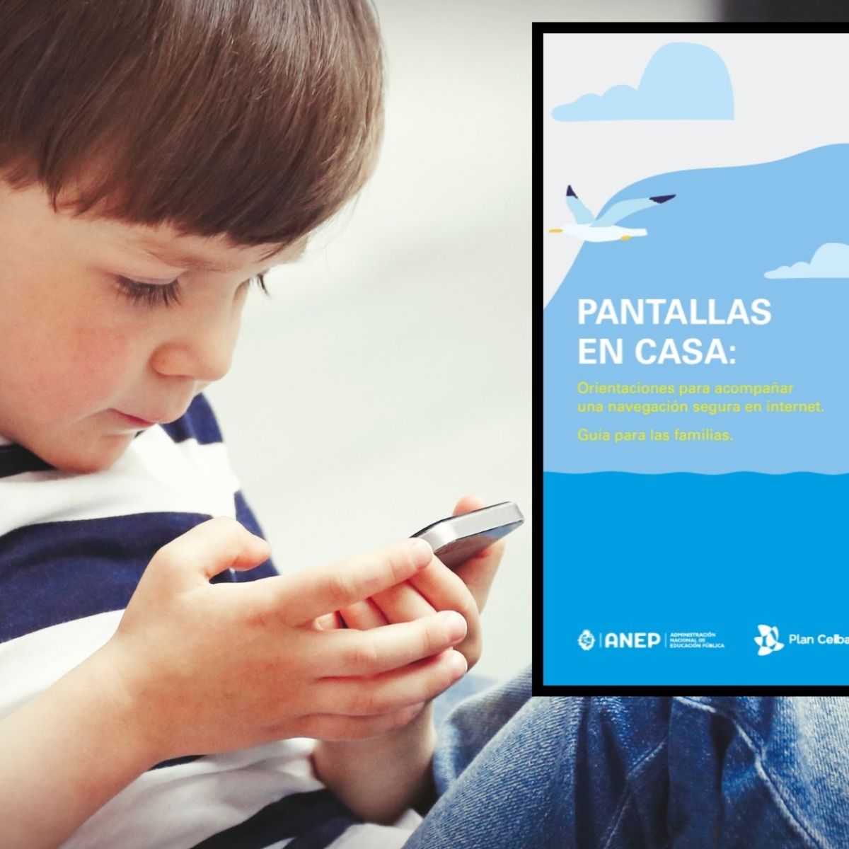Pantallas en casa: cómo acompañar a tus hijos en una navegación segura y&nbsp;saludable